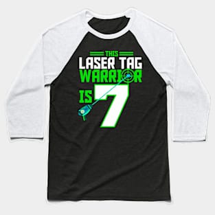 This Laser Tag Warrior is Gaming Birthday Party Baseball T-Shirt